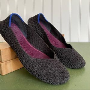 Rothy’s THE CLASSIC FLAT in Solid Black